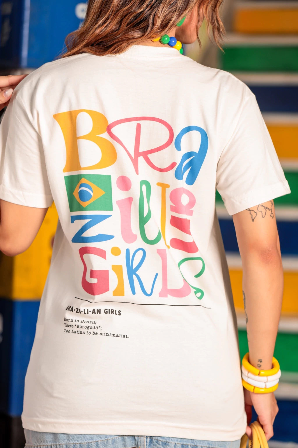 T-shirt Estampa Brasil