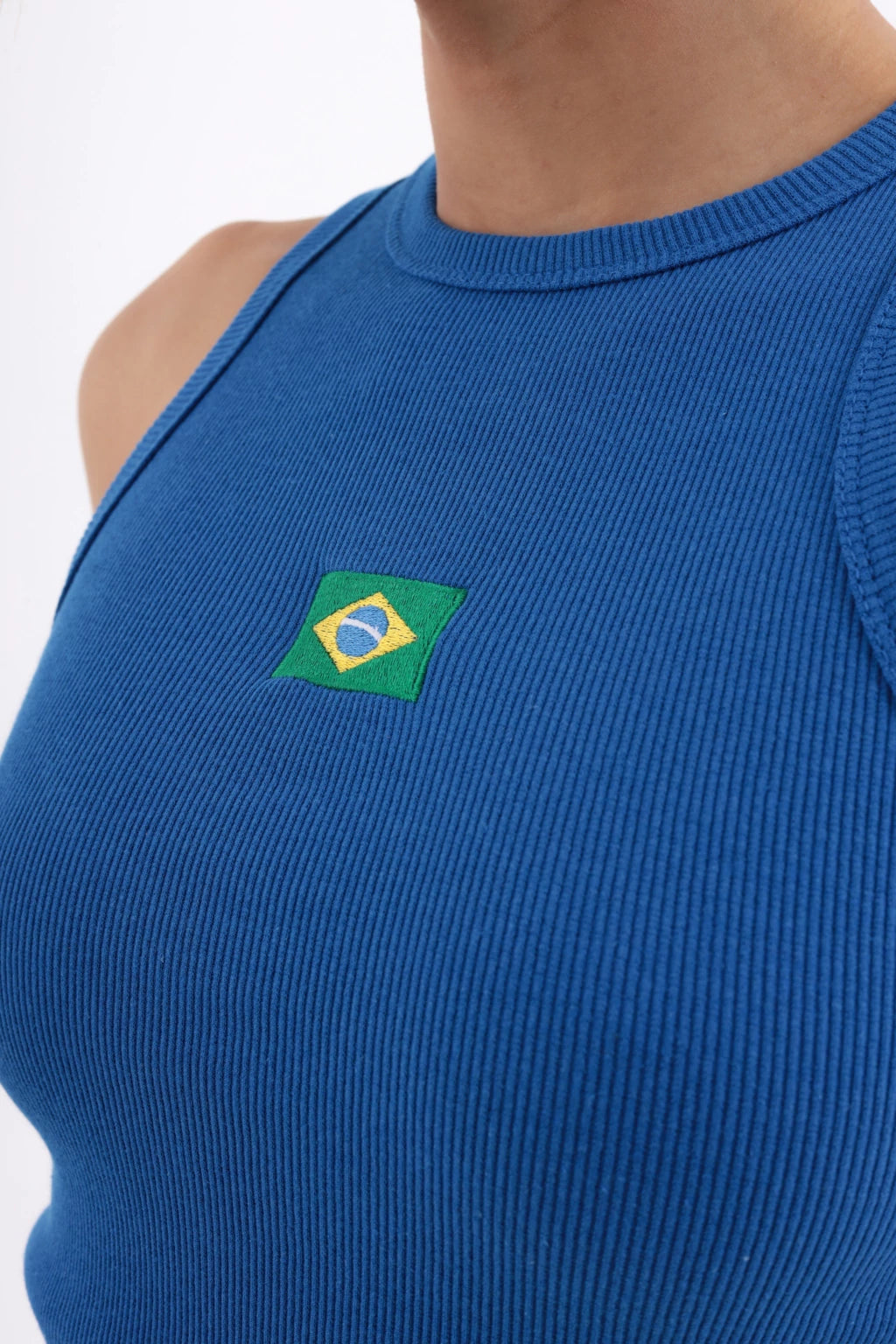 KIT 4 Regatas Brasil Algodão - Tamanho único