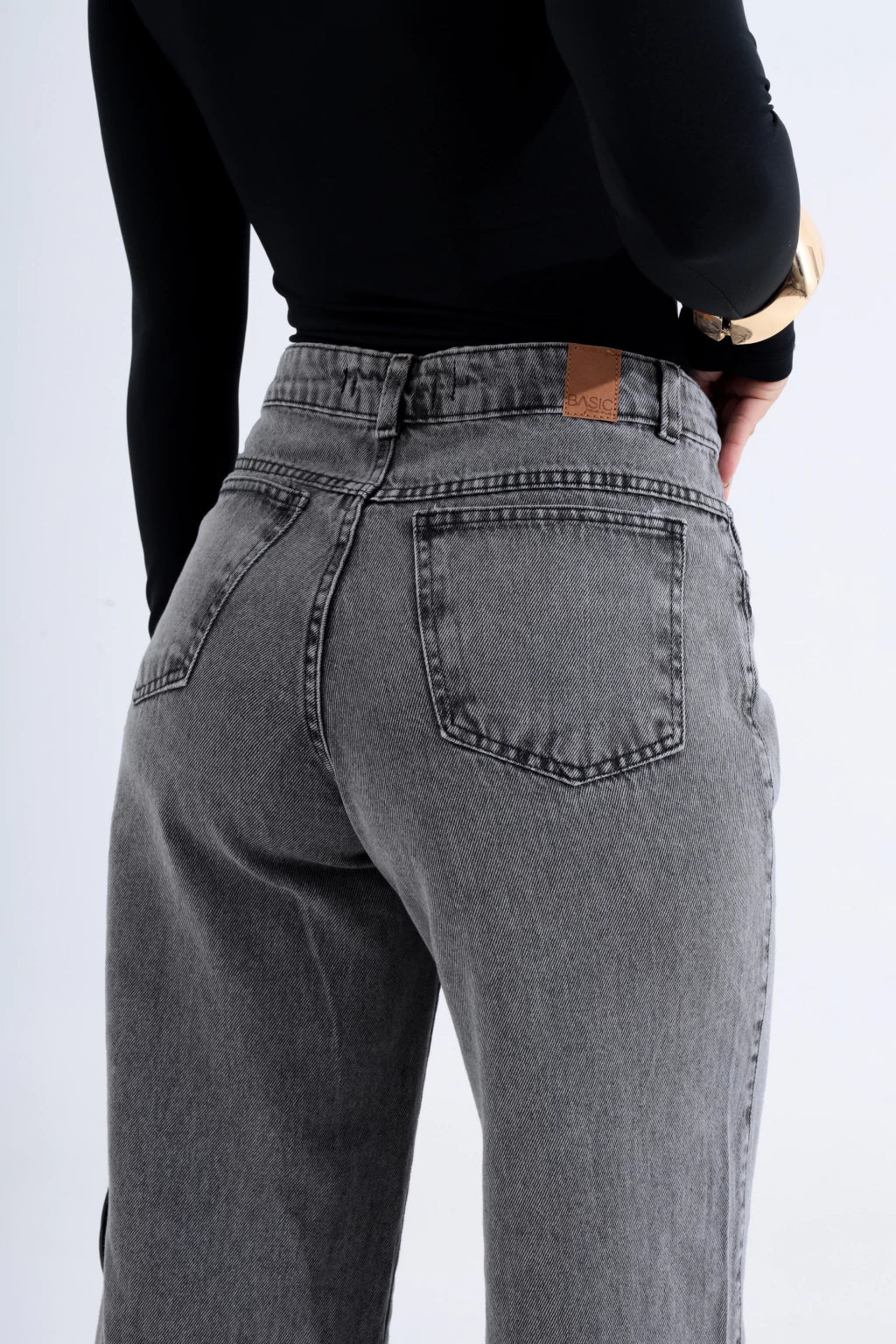 Calça Jeans Wide Leg
