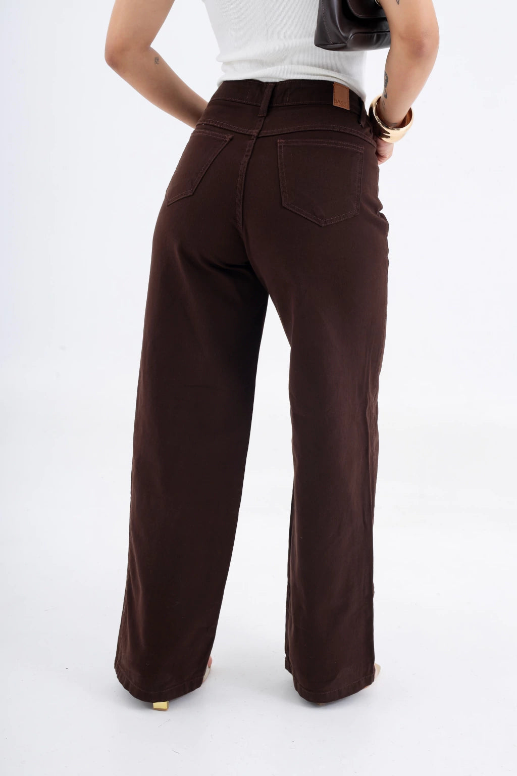 Calça Jeans Wide Leg