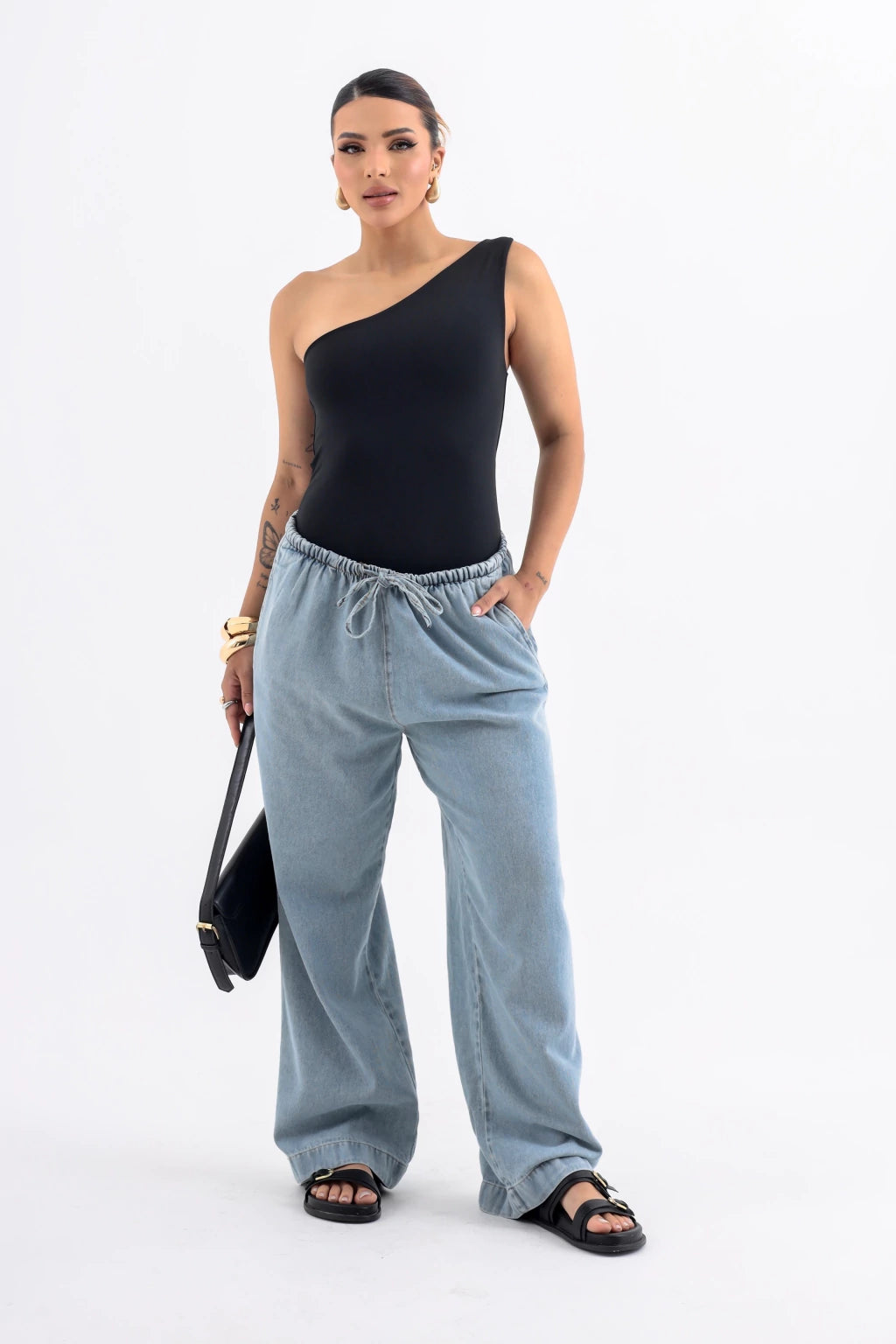 Calça Verão com Cós Elástico