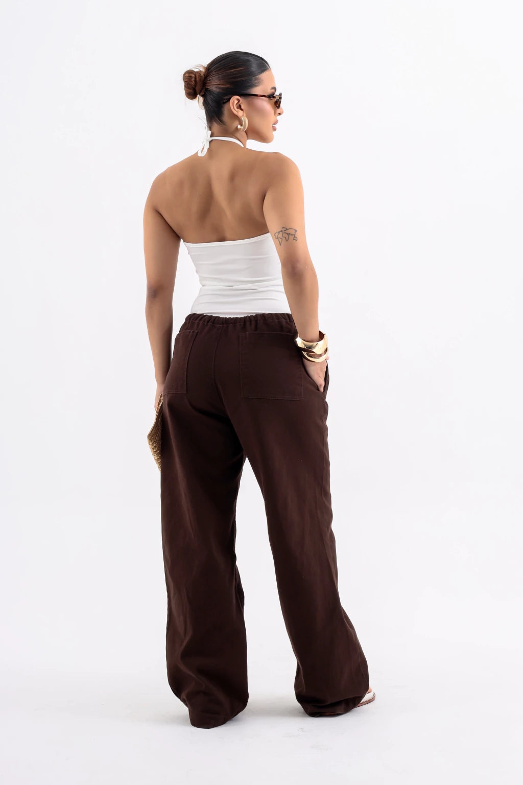 Calça Verão com Cós Elástico